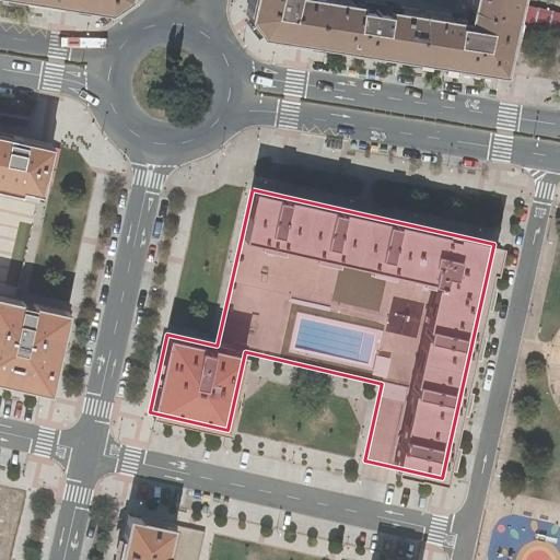 Foto aérea de la subasta en Logroño