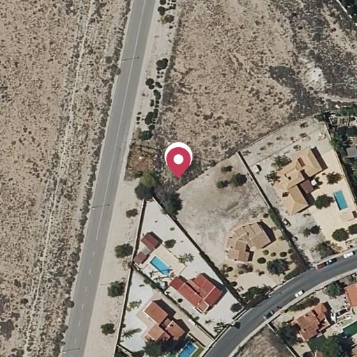 Foto aérea de la subasta en Mutxamel