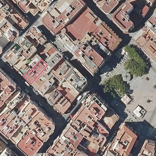 Foto aérea de la subasta en Santa Pola