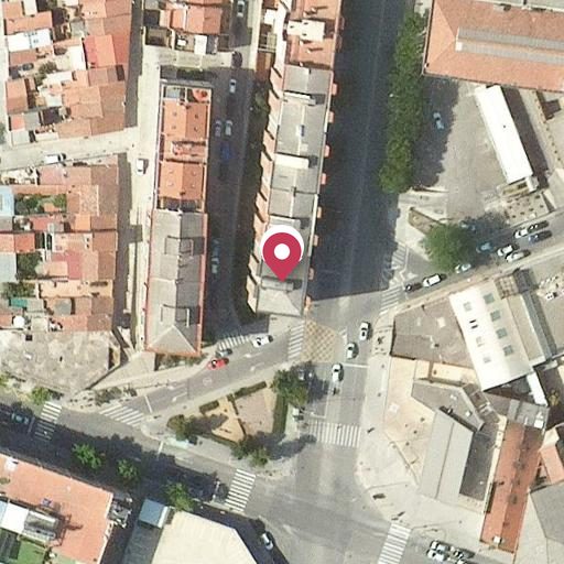 Foto aérea de la subasta en Sabadell