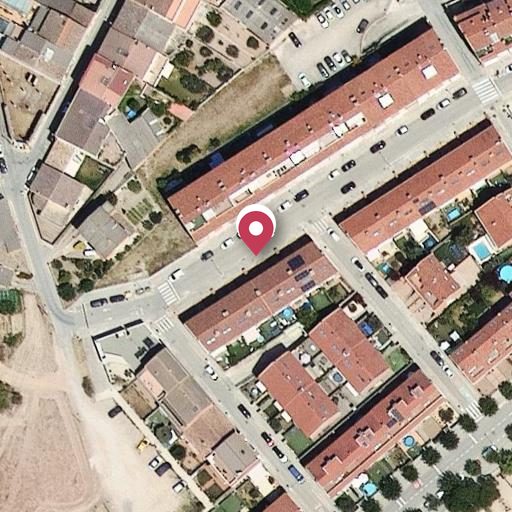 Foto aérea de la subasta en Sant Fruitós de Bages
