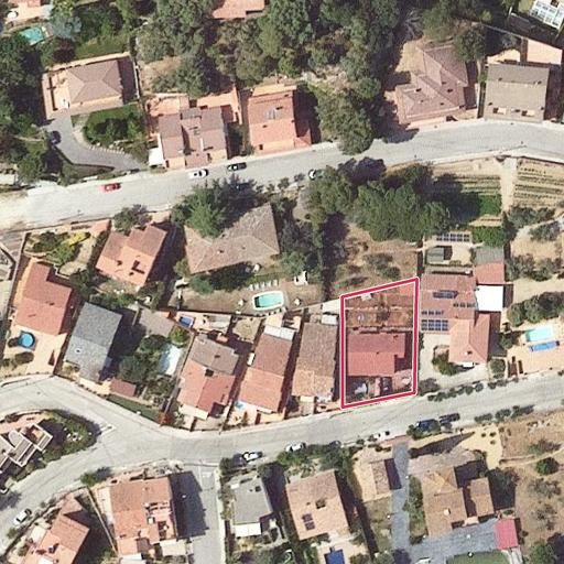 Foto aérea de la subasta en Caldes de Montbui