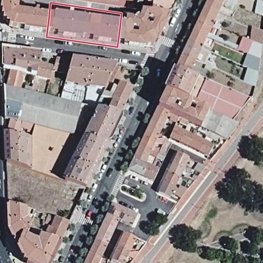 Foto aérea de la subasta en León