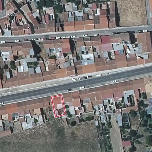 Foto aérea de la subasta en Almadén