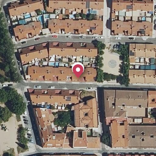 Foto aérea de la subasta en Mejorada del Campo