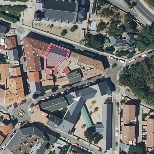 Foto aérea de la subasta en Escorial, el
