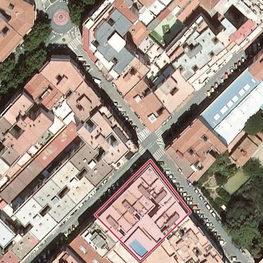 Foto aérea de la subasta en Rasquera