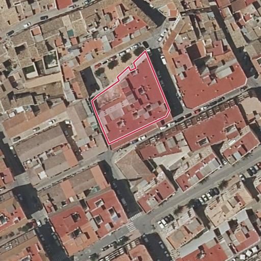 Foto aérea de la subasta en Mula