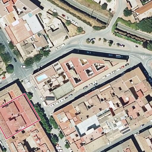 Foto aérea de la subasta en Ronda