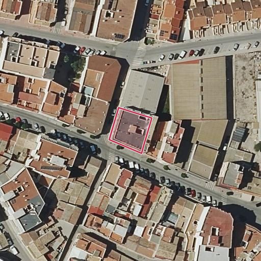 Foto aérea de la subasta en Bigastro