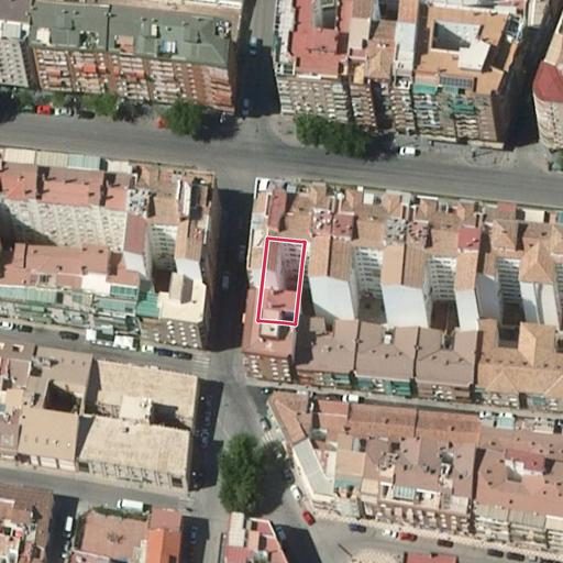 Foto aérea de la subasta en Jaén