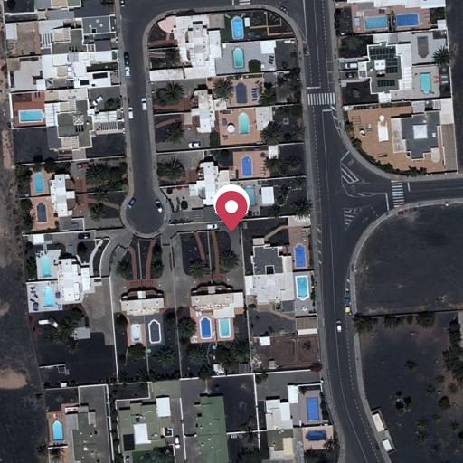 Foto aérea de la subasta en Playa Blanca