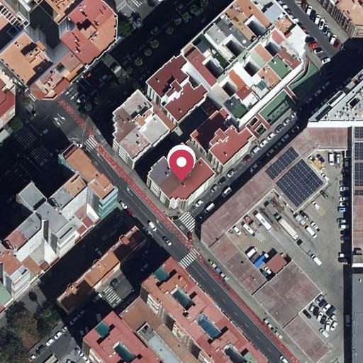 Foto aérea de la subasta en Las Palmas Gc