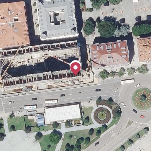 Foto aérea de la subasta en Santander