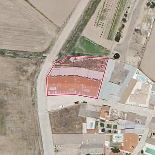 Foto aérea de la subasta en Monfarracinos