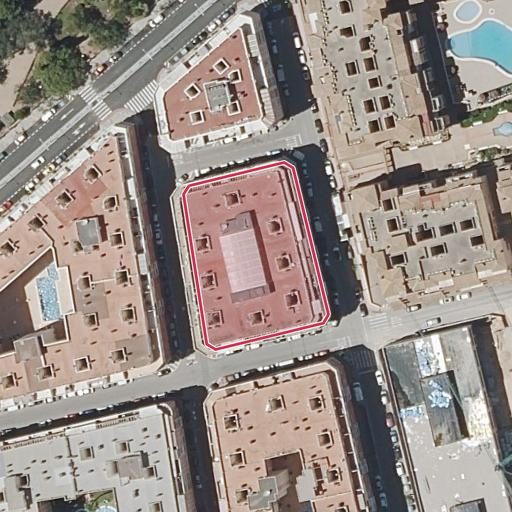 Foto aérea de la subasta en Torrevieja