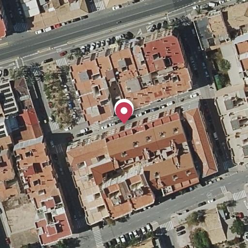 Foto aérea de la subasta en Elche