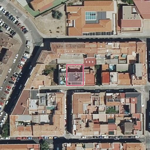 Foto aérea de la subasta en Madrid