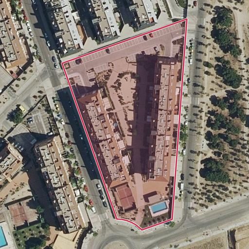 Foto aérea de la subasta en Arroyomolinos