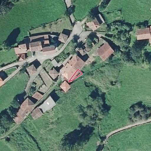 Vista aérea del bien 2: Finca rústica, Grado