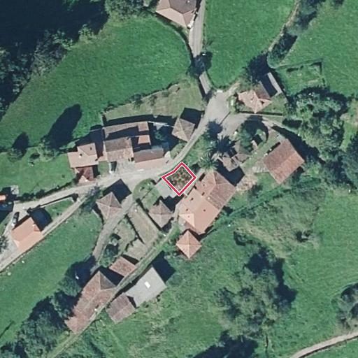 Vista aérea del bien 3: Finca rústica, Grado