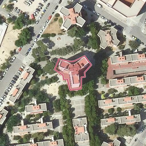 Foto aérea de la subasta en Terrassa