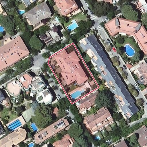 Foto aérea de la subasta en Sant Cugat del Vallés