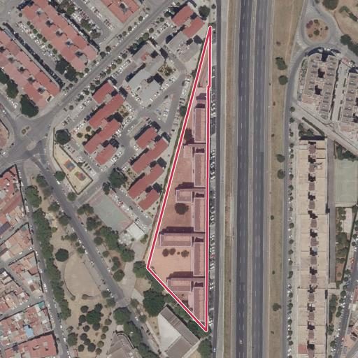 Foto aérea de la subasta en Sevilla