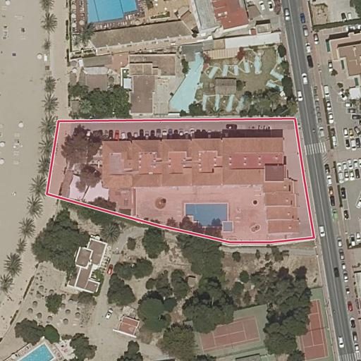 Foto aérea de la subasta en Sant Antoni de Portmany