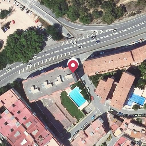 Foto aérea de la subasta en Sant Pol de Mar