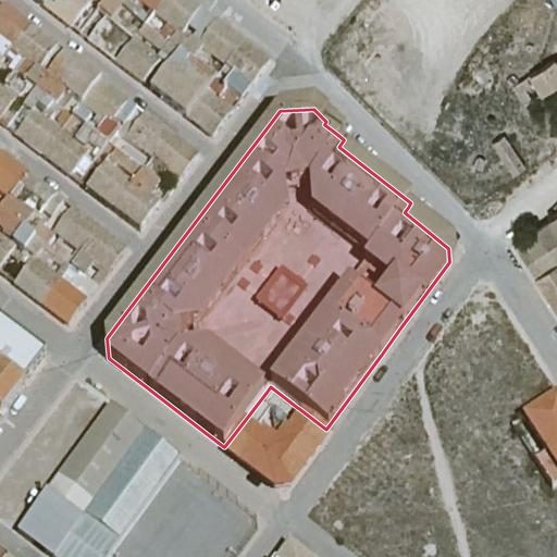 Foto aérea de la subasta en Almansa