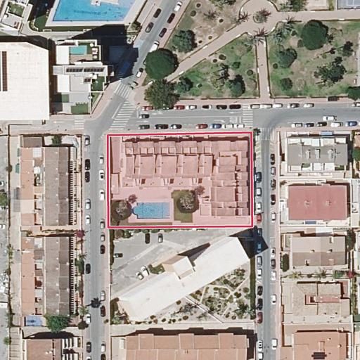 Foto aérea de la subasta en Torrevieja