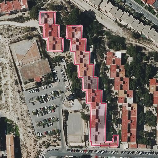 Foto aérea de la subasta en Alicante