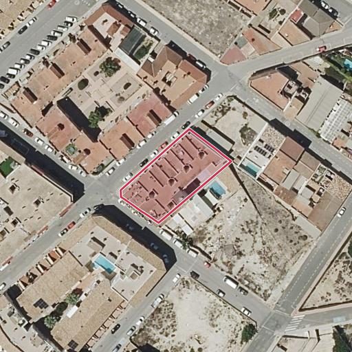 Foto aérea de la subasta en San Miguel de Salinas