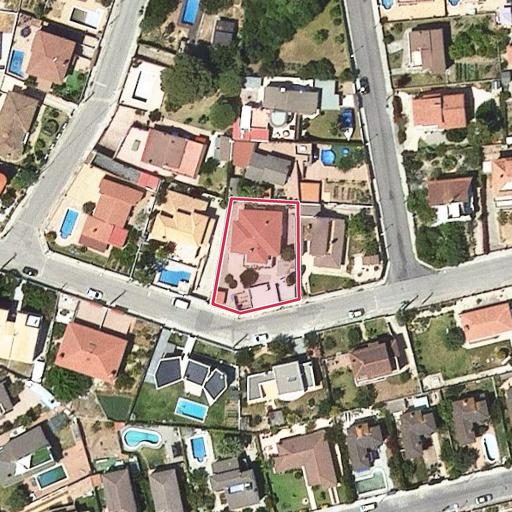 Foto aérea de la subasta en Cubelles