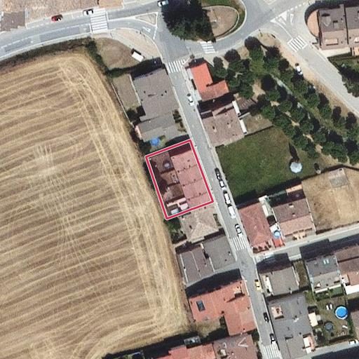 Foto aérea de la subasta en Folgueroles