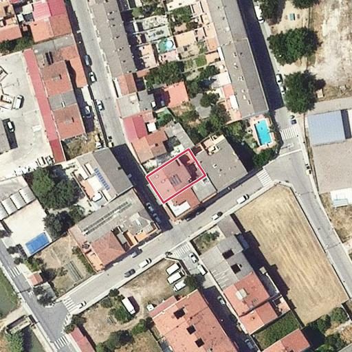 Foto aérea de la subasta en Sant Vicenç de Castellet