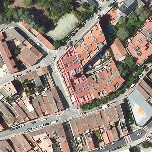 Foto aérea de la subasta en Piera