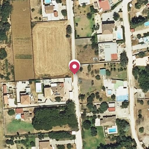 Foto aérea de la subasta en Chiclana de la Frontera