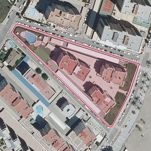 Foto aérea de la subasta en Benicasim