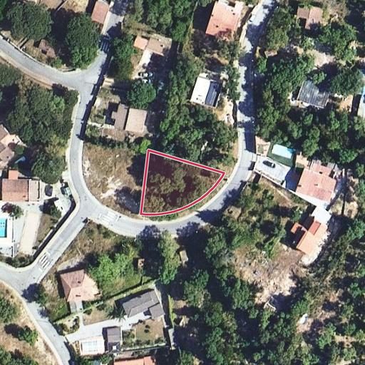 Foto aérea de la subasta en Llagostera