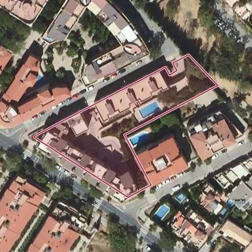 Foto aérea de la subasta en Granada