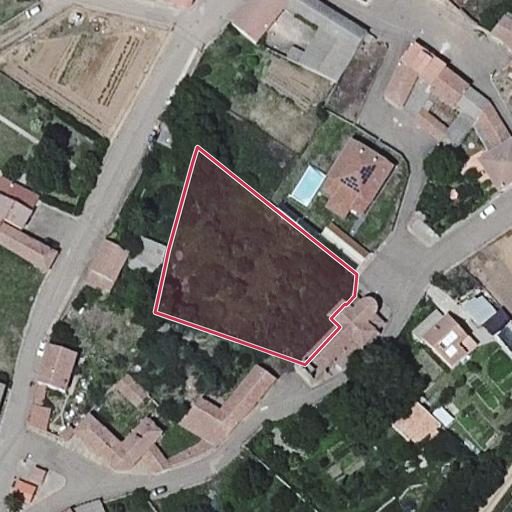 Vista aérea del bien 1: Solar, Santibañez del Porma