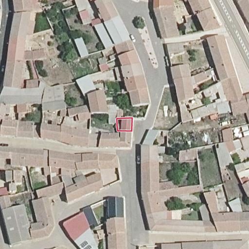 Vista aérea del bien 1: Vivienda, Santas Martas