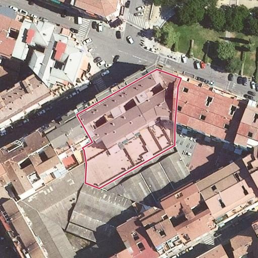Foto aérea de la subasta en Lleida