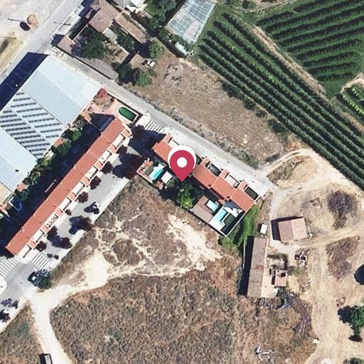 Foto aérea de la subasta en Lleida