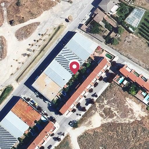 Foto aérea de la subasta en Lleida