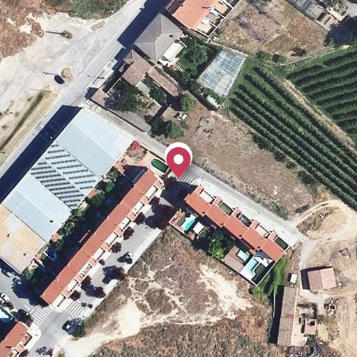 Foto aérea de la subasta en Lleida