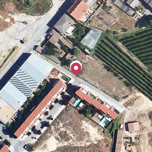 Foto aérea de la subasta en Lleida