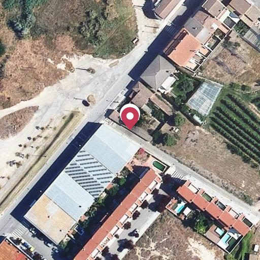 Foto aérea de la subasta en Lleida